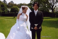 新婦さんとのワンショット