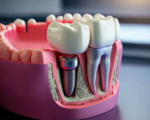 入れ歯とインプラントの違いは？のイメージ
