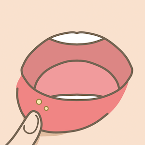 口内炎は舌にもできる？つらい口内炎の対処法のイメージ