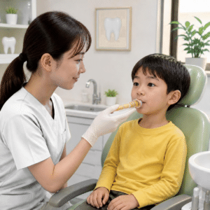 鈴鹿市の歯医者「大木歯科医院」のブログ-子どもの口唇閉鎖力検査とは？測り方・数値の目安｜管理栄養士が解説する食事の工夫のイメージ