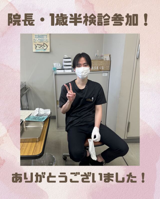 【1歳半健診に院長も参加しました✨】

今日は地域の1歳半健診に、当院の院長が参加しました🦷👨‍⚕️

泣いても大丈夫◎
初めての歯医者さんデビューも、私たちにお任せください☺️💕

「ちゃんと見てもらえるかな…」
「怖がらないかな…」そんなママたちの不安に寄り添いながら、
やさしく丁寧な診察を心がけています✨

当院では、0歳からの予防ケアもサポートしています👶🍼
これからも地域の子どもたちの健やかな成長を応援していきます🌱

#1歳半健診
#歯医者さんデビュー
#子どもの歯医者
#小児歯科
#予防歯科
#育児あるある
#ママと子どもの歯医者さん
#泣いても大丈夫
#子育てママと繋がりたい
#地域密着
#大木歯科医院
#三重ママ
#鈴鹿ママ
#四日市ママ